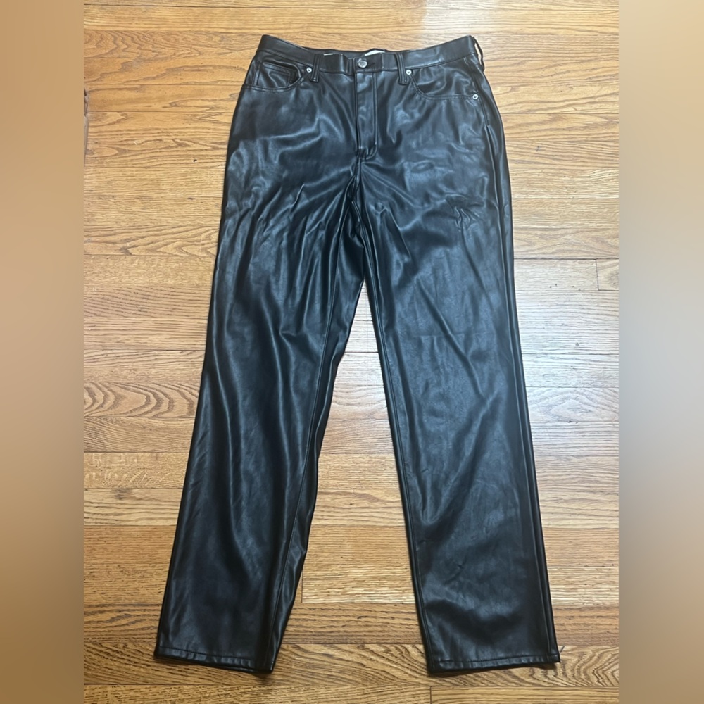 Universal thread high rise leather pants